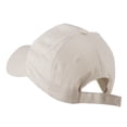 thumbnail image 3 of Happy Halloween Smile Pumpkin Embroidered Cap - Stone OSFM, 3 of 5