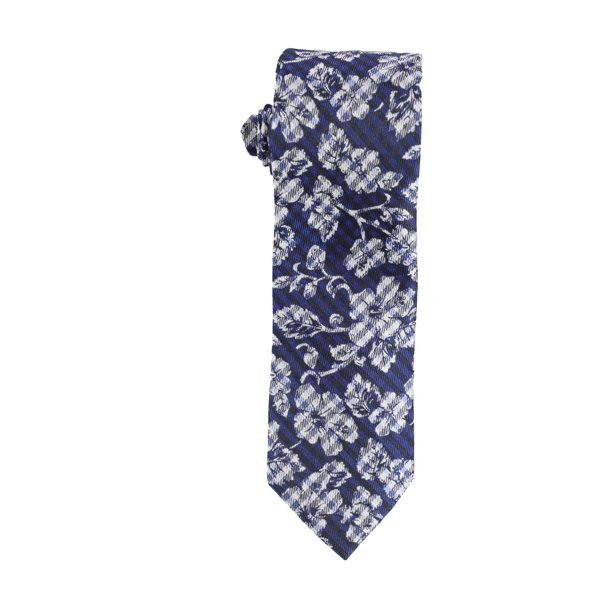 Corbata para hombre Bar III Waverly Antique Self-Tied azul 57 a 59 pulgadas