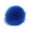 #0826-Blue, variant on Betivan Knitting Hat Accessories 10cm Colored Faux Fox Fur Pom-Poms With Elastic Band Press Button Detachable Craft Decorations