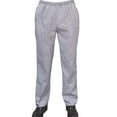 thumbnail image 1 of Chef pantalones hombres con bolsillos elásticos de la cintura holggy cocinero pantalón camarero uniforme uniforme amigable para la piel ropa para restaurante Hotel cafetería cocina 3xl Houndstooth Advancent  HA012102-15, 1 of 6