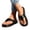 Black, variant on Women's Thick Platform Flip Flops Soft Leather Strap Casual Summer Beach Non Slip Chunky Sole Slip on Daily Wear Thong Sandals Pink 39(US-7.5)
