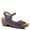 NAVY, variant on SHANTAY Wedge Sandals with ankle strap buckle closures - Womens Casuals Sandals for Outdoor