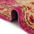 thumbnail image 7 of Unique Loom Medici Collection Area Rug - Oasis (10' 6" x 16' 5" Rectangle Pink/Burgundy), 7 of 7