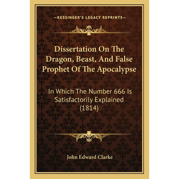 Dissertation on prophets image