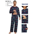 thumbnail image 3 of MINTREUS Couple Christmas Pajama Sets Soft PJs Sets for Couples/Women/Men Matching Sleepwear with Pockets, 3 of 6