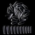 thumbnail image 2 of 100pcs Fake Nails Acrylic Nails Full Cover Tips Coffin Manicure Ballerina Uv Gel Acrylic Nail Kit Tools False, 2 of 4