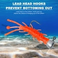 thumbnail image 6 of FREE FISHER Ned Fishing Bait, Shrimp Bait Fishing Lure,Worm Lure Set, 71Pcs Lead Hook with Soft Plastic Lures Kit, 6 of 9