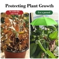 thumbnail image 5 of Secfreeship Adjustable Ground Stake Plant Parasol, UV Heat Insulation Mini Umbrella, Waterproof Polyester Shade for Cactus Herb Balcony Gardening, 10.6"x13.7", 5 of 6