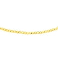 thumbnail image 2 of Honey Crush Real 14K Yellow Gold Diamond Cut Bead Chain Choker Necklace (2mm, 14-16in), 2 of 6
