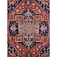 thumbnail image 2 of Pasargad Home Serapi Collection Hand-Knotted Rust/Rust Wool Area Rug- 3'11" X 6' 1", 2 of 6