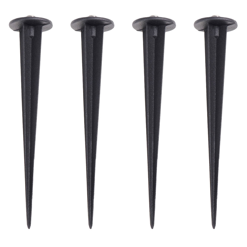 Spikes Ground Spike Light Garden Outdoor Lamp Stakes Metal Solar Lights