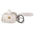 thumbnail image 2 of Cheers Women Faux Leather Mini Key Chain Handbag Pendant Earphone Storage Coin Purse, 2 of 2