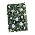 thumbnail image 1 of Panel Floral Panel Artificial de Césped con Flores Fondo de Pared Decorativo Material Pp para Instalación Fácil Función Reutilizable Adecuado para Bod Blanco, 1 of 8