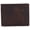 Brown, variant on Men's Horse Printed Logo Genuine Leather RFID Blocking Bifold Wallet