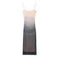 thumbnail image 2 of Njagoc3 Womens Sleeveless Ombre Bodycon Midi Dress, Stretchy Casual Gown, Date Night & Party Outf, 2 of 6