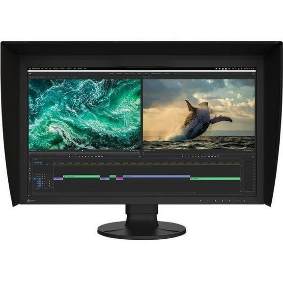 27 in. ColorEdge WQHD WLED LCD Monitor - 16-9, Black