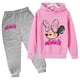 thumbnail image 3 of Conjunto de ropa de Minnie Mouse para niñas pequeñas con traje de otoño e invierno Conjunto de sudaderas con capucha de Mickey Mouse para niños pequeños Ropa para niños pequeños, 3 of 4
