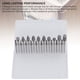 thumbnail image 4 of Juego De Brocas De Doble Corte, Brocas Para Herramientas Rotativas Multiusos Portátiles, 20 Piezas De Carburo De Tungsteno Eficiente Con 2 Pinzas Para Pulir Para Taladrar, 4 of 7