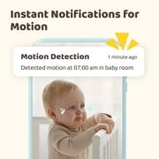 Baby Monitor with Camera and Audio, Netvue Baby Monitor with 1080P HD 5 Display, Two-Way Audio, Baby Camera