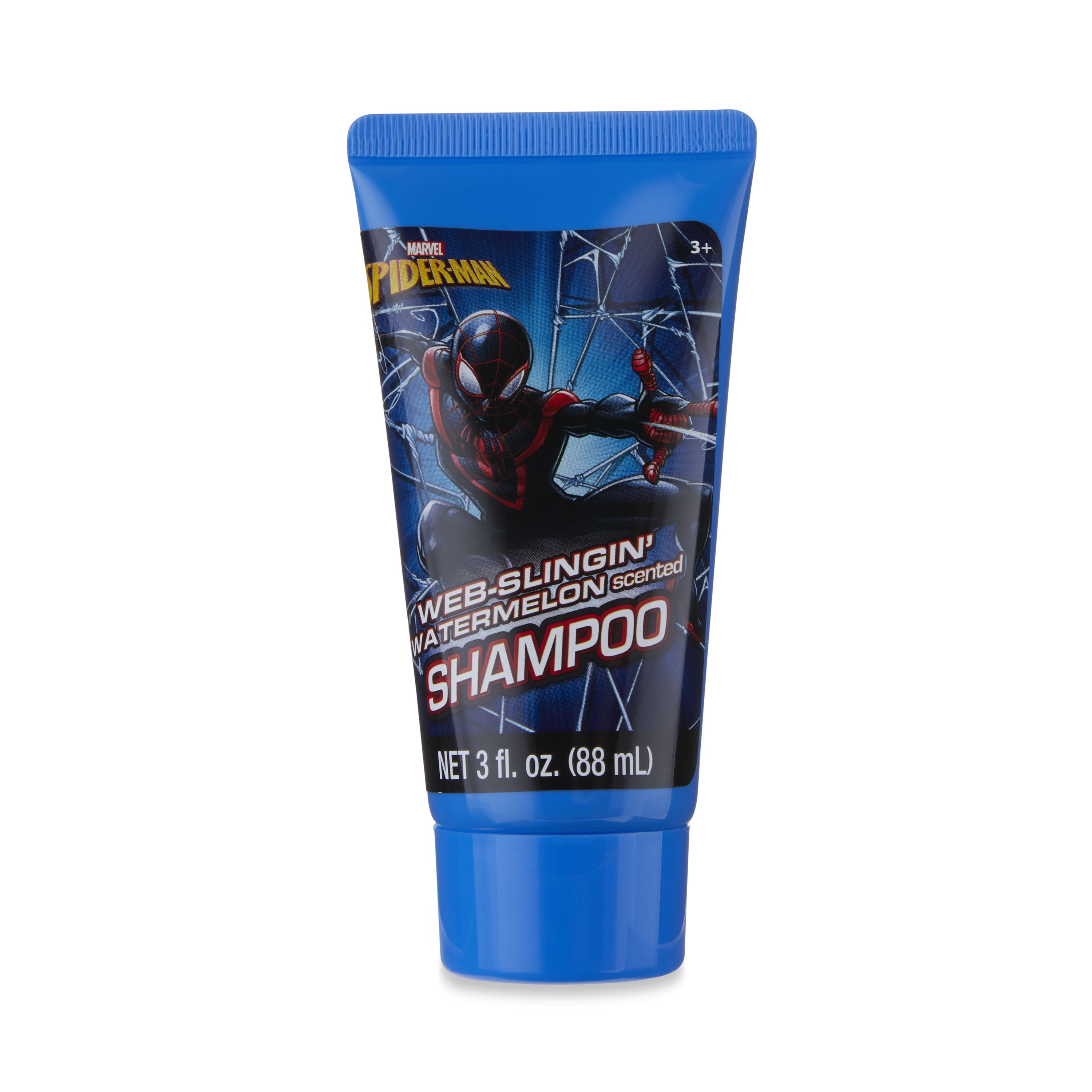 Spiderman 4-Piece Soap & Scrub Bath Gift Set Bodywash Shampoo Ages 3+