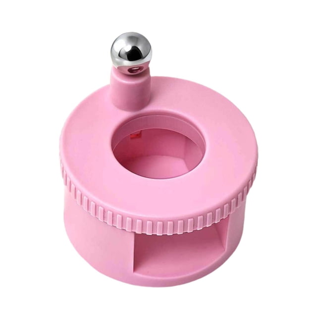 Imán giratorio con efecto ojo de gato para decoración de uñas, herramienta magnética giratoria de 360 degree para gel con efecto ojo de gato. Cuenta rosa de 10 mm