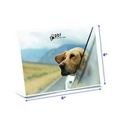 Photo Booth Frames 6x4 in. Clear Acrylic Picture Frame, 12 Pack