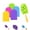 1set, variant on Reusable Chenille Microfiber Dust Duster, Reusable Duster with Removable Washable Cloth Covers, 360°Electrostatic Duster Refills, Multi-Surface Dusting Mop for Efficient Home Cleaning