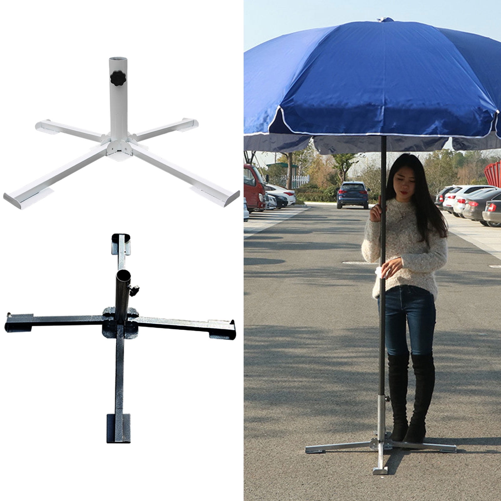 Replacement Beach Umbrella Stand Sunshade Base for Beach Fishing Garden Yard
