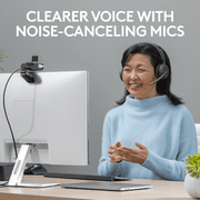 Logitech Zone 950 Premium Noise Canceling Headset with Hybrid ANC, Bluetooth, USB-C, USB-A, Certified for Zoom, Google Meet, Google Voice, Fast Pair, Graphite