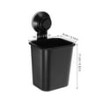 thumbnail image 2 of MERRYHAPY 1Ud Portacepillos De Negro Con Ventosa Para Montaje En Pared Multifuncional, 2 of 7