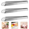 thumbnail image 4 of Tineasur 3Pcs Precision Slant Tweezers Stainless Steel Feather Removal Tool for Kitchen Cooking Use, 4 of 8
