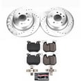 thumbnail image 3 of PowerStop Rear Z23 Evolution Sport Carbon-Fiber Ceramic Brake Pad and Drilled & Slotted Rotor Kit Fits: BMW Select Models K6007, 3 of 10