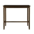 thumbnail image 6 of Linon Claridge 42 Inch Bar Height Pub Table, Rustic Brown, 6 of 6