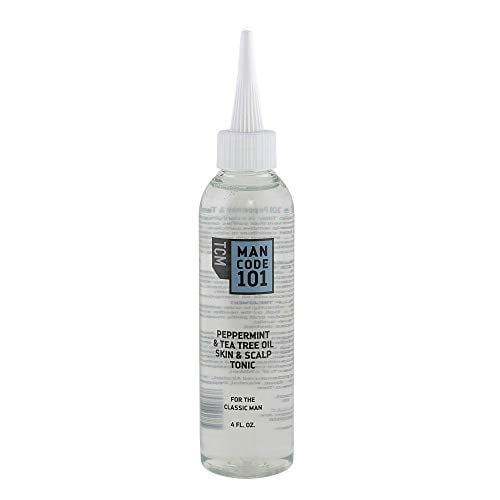 TCM, 101 Peppermint & Tea Tree Oil Skin & Scalp Tonic 4oz