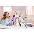 thumbnail image 3 of Barbie Doll, Cutie Reveal Husky Plush Costume Doll with 10 Surprises, Mini Pet, Color Change and Accessories, Snowflake Sparkle, 3 of 7