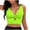 Mint Green, variant on Staron Women's Push Up Bikini Swimsuit High Cut Solid Color Strapless Bandeau Beachwear Vacation Swimwear, Purple M