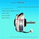 thumbnail image 3 of WZDK20-38G Air Conditioner Indoor Motor (ZKFP-20-8-6) 20W Household Brushless DC Fan Motor, 3 of 5