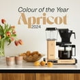 thumbnail image 2 of Moccamaster KBGV Automatic Drip Stop Coffee Maker (40 oz Glass Carafe) | Apricot, 2 of 7