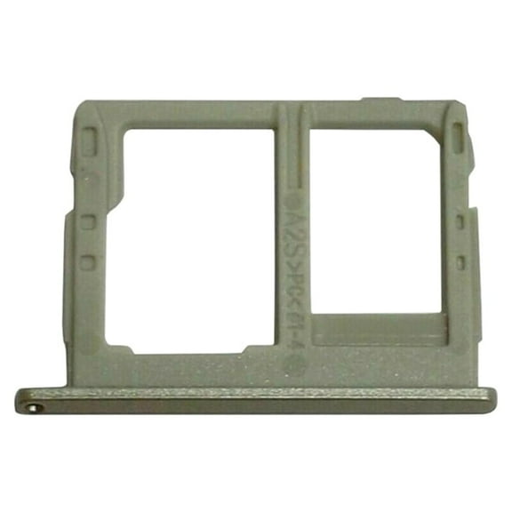 Replacement Nano Sim Card Tray And Micro SD Card Tray For Samsung Galaxy Tab A 8.0'' 2017 SM-T380/SM-T385 - Gold