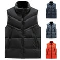 thumbnail image 4 of ZACPNCV Men's Lightweight Packable Puffer Vest Sleeveless Puffy Outerwear Water-Resistant Bubble Jackets Work Casual Golf, 4 of 4