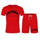 thumbnail image 3 of Conjunto De Chándal Y Camiseta De Manga Corta Con Estampado De Talla Grande Para Hombre, It Sa Secret, 3 of 5