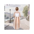 thumbnail image 5 of Sunny Fashion Girls Dress Puppy Fluffy Dog Pet Embroidery High Low Sleeveless Tulle Party Casual 8 Years, 5 of 8