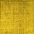 thumbnail image 1 of Ahgly Company Machine Washable Indoor Square Persian Yellow Traditional Area Rugs, 7' Square, 1 of 4
