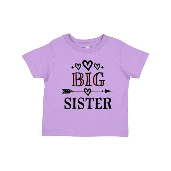 Inktastic Big Sister Announcement Girls Toddler T-Shirt