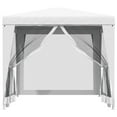 thumbnail image 4 of vidaXL Party Tent Outdoor Canopy Tent Gazebo Marquee with 4 Mesh Sidewalls, 4 of 8