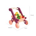 thumbnail image 3 of Fiudx Ofertas Flash Del Día Solo En Línea Juego De Cocina Para Niños Pequeños Con Verduras Interactivas, Disfrute Del Juego De Casitas, Carrito De Compras Para Niños, Carrito De Juguete, Juegos De Si, 3 of 7
