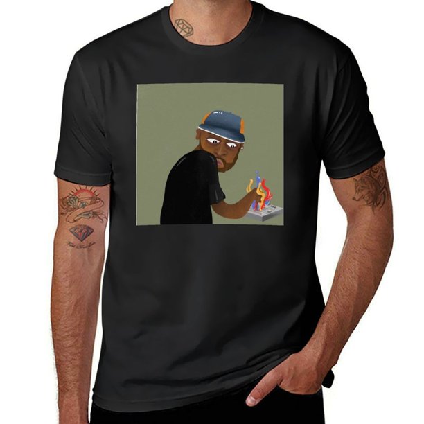 dilla donuts dibujos animados camiseta costumbres diseñe su propia blusa de secado rápido camisetas gráficas para hombres divertidas