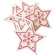 thumbnail image 1 of 10PCS Christmas Ornament Star Bell Heart Xmas Tree Ornament Hanging Decor, 1 of 10