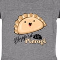 thumbnail image 3 of Inktastic Happiest Lil' Pierogi Boys or Girls Baby Bodysuit, 3 of 4