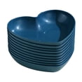 thumbnail image 2 of 10pcs Heart Shaped Dinner Plates Dinnerware Dishes Set 6.1 Inch Food Plate Saucers Tray Fruits Snack Bowls, 2 of 6